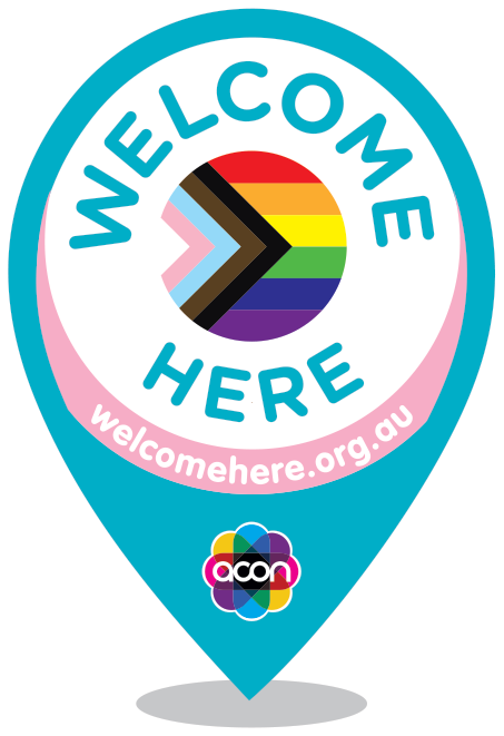 Welcome Here logo